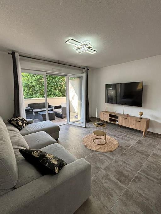 Jolie Appartement En Residence Bastia  Bagian luar foto