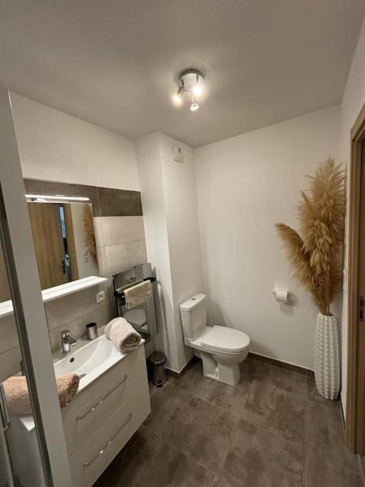 Jolie Appartement En Residence Bastia  Bagian luar foto